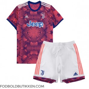 Juventus Tredjetrøje Børn 2022-23 Kortærmet (+ Korte bukser)